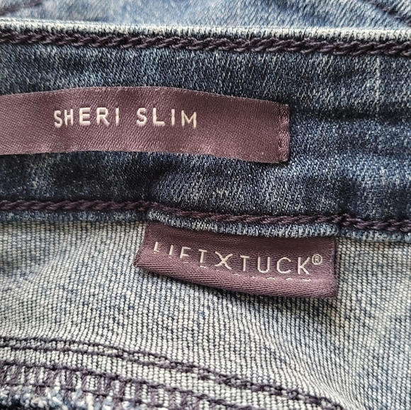 NYDJ Sheri Slim Straight Leg Jean Sz 0 - Picture 4 of 5